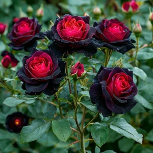 Роза Тень Феникса купить по цене от 402р. в интернет-магазине «Посадика» с доставкой почтой в в Шуяе и по всей России – [изображение №1].